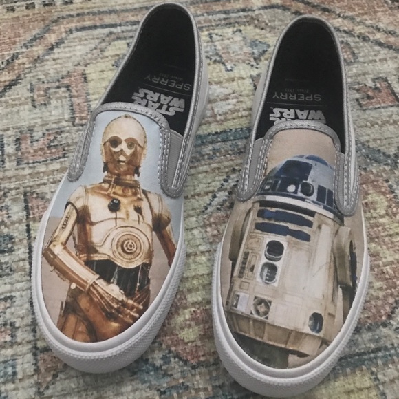 Sperry Shoes - NWOB Sperry Star Wars Canvas Slip On Shoes Men 5